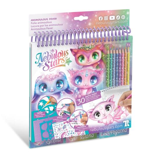 NEBULOUS STARS creative set Sketchbook-Animulous Fever, 11141
