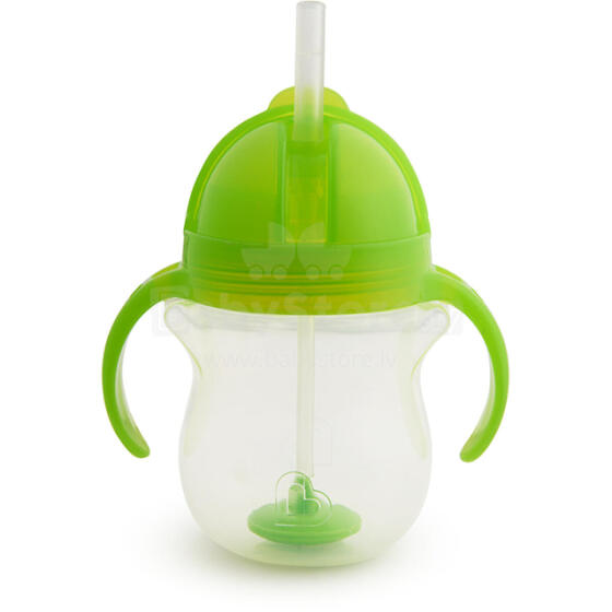 MUNCHKIN straw cup, 207ml, 6m+, green, 01225602