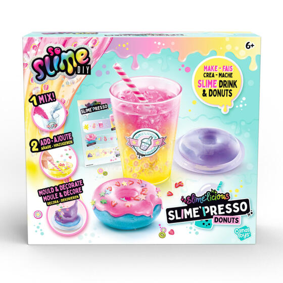 SO SLIME набор для изготовления слаймов Coffee Shop