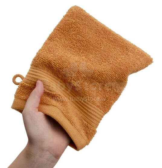 Washing Glove Art.227554 Yellow Kokvilnas mazgāšanas cimdiņš