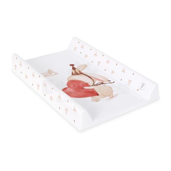 CebaBaby Сhanging Mat Pierrot Art.227669 Pārtinamais matracis ar cietu pamatni + stiprinājumi gultiņai (70x50cm)