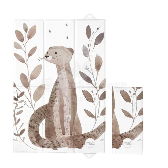 CebaBaby Сhanging Mat Art.227672 Basic Clever Otter Ceļojumu pārtinamais paklājiņš