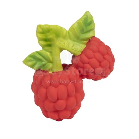Oil Carol Teether Toy Art.227779 Raspberry zobgrauznis no naturāla kaučuka