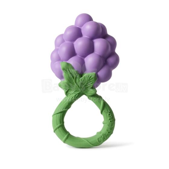Oil Carol Teether Toy Art.227783 Grape zobgrauznis no naturāla kaučuka
