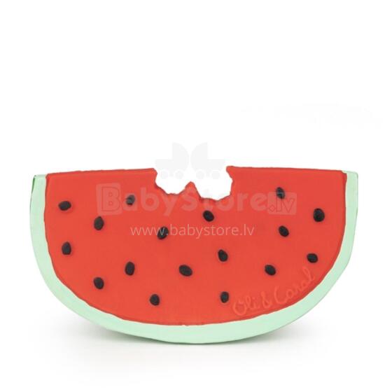Oil Carol Teether Toy Art.227789 Watermelon Teether (natural rubber)