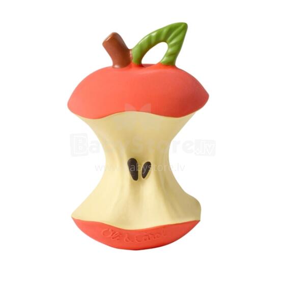 Oil Carol Teether Toy Art.227792 Apple Прорезыватель для зубов  (натуральный каучук)