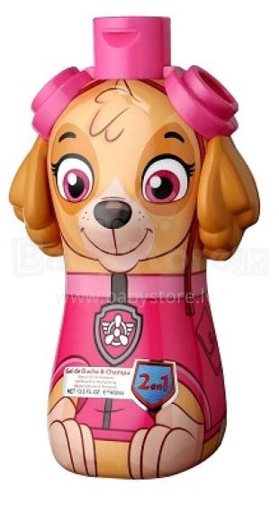 PAW PATROL SKYE GEL&CHAMPU 2D 400ML / 02.00