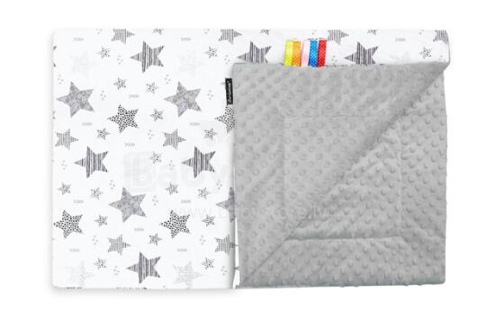 Sedziņa divpusēja NEW STARS grey 75х100 cm