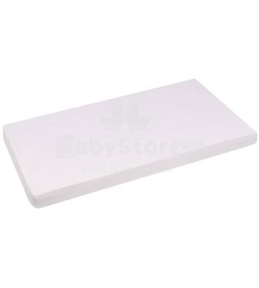 Palags frotē ar gumiju 120x60 cm WHITE (610)