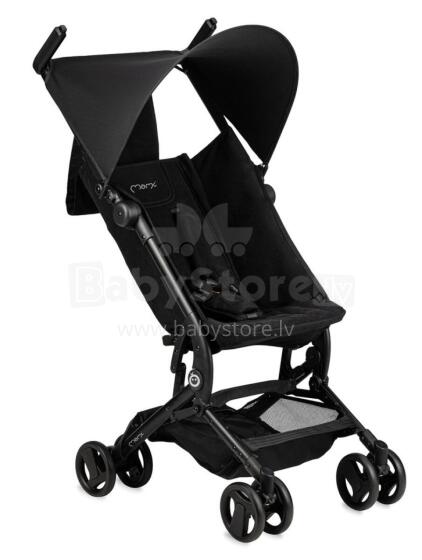 Momi Grace Art.WOSP00033 Black  Bērnu pastaigu rati/ratiņi ar somu