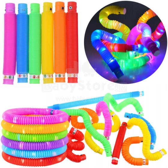 RURKA SENSORYCZNA ŚWIECĄCA POP TUBE
