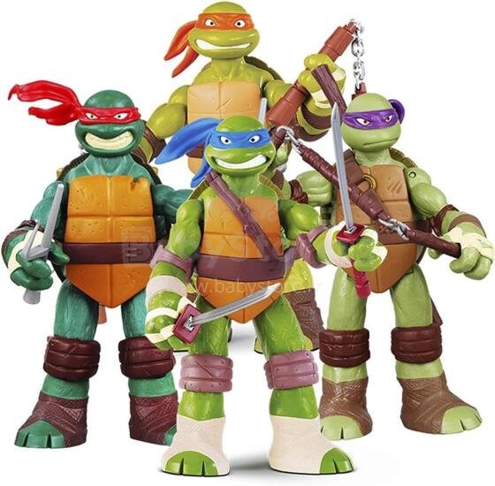 Turtle Ninja Art.228524 Фигурка "Черепашки-Ниндзя" с секретным приемом , 12 см,1 шт