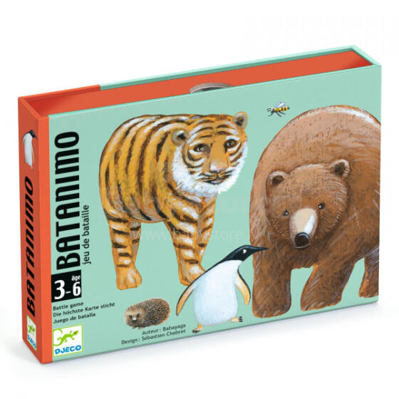 Djeco Game Art.DJ05177 Kāršu spēle - Batanimo