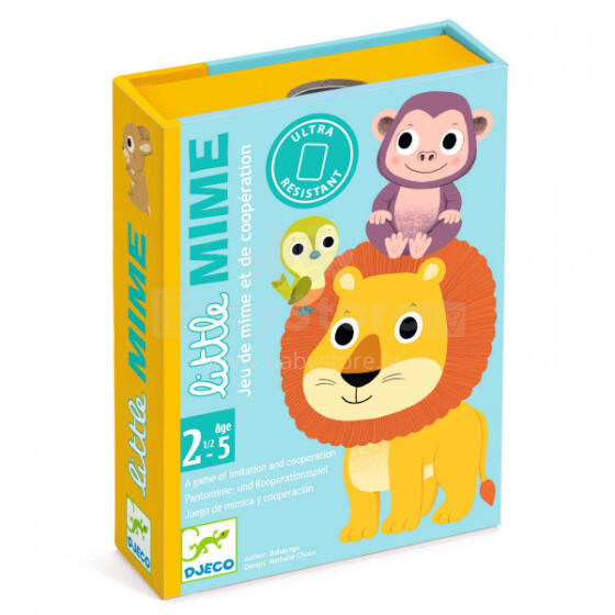 Toddler card game - Little Mime