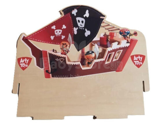 Arty Toys - Pirates Display board