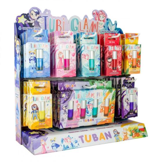 Tuban - Display - Tubi Glam - Nail Polish