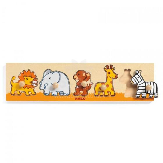 Wooden puzzle - Savanna