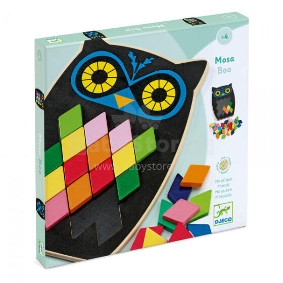 Educational wooden game - Mosa boo