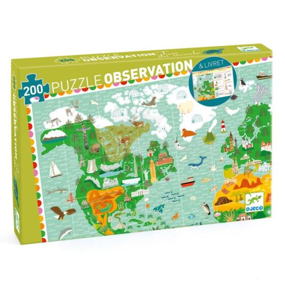 Observation puzzles - Around the world - 200 pcs