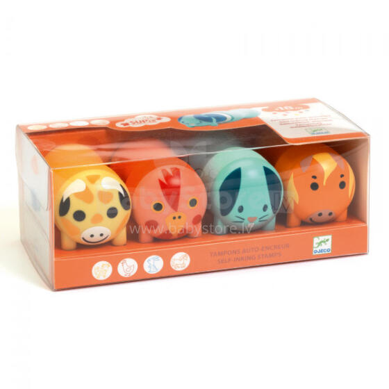Colours - Stamps - Farm animals