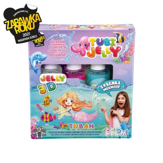 Tubi Jelly set with 3 colours - Mermaid