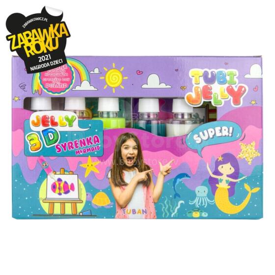 Tubi Jelly set with 6 colours - Mermaid