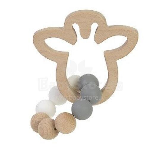 Wooden Teether - Giraffe - 13 cm