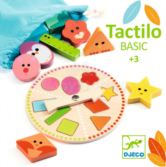 Educational wooden game - TactiloBasic