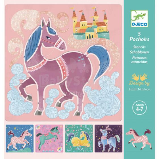 Stencils - Horses
