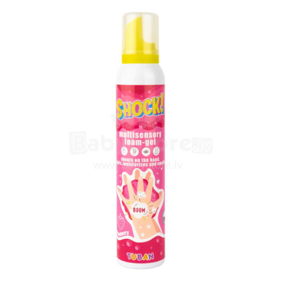 Shock! Art.TU3401 Multisensory foam-gel - 200 ml - Strawberry