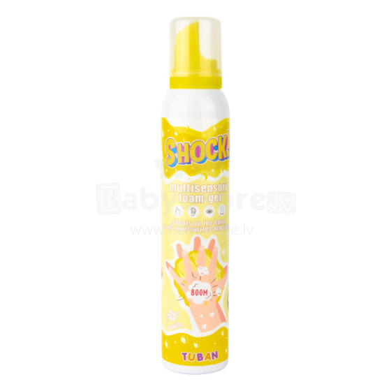 Shock! – Multisensory foam-gel - 200 ml - Vanilla