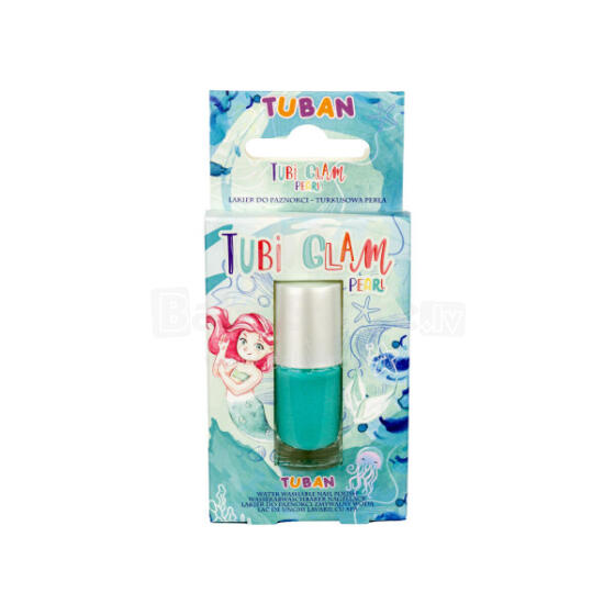 Tubi Glam - Nagu laka - Pērļu tirkīzzila