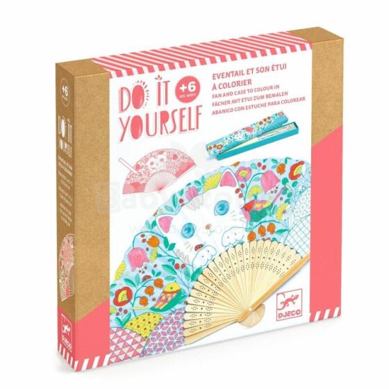 DIY - Color-in - Fan - Koneko