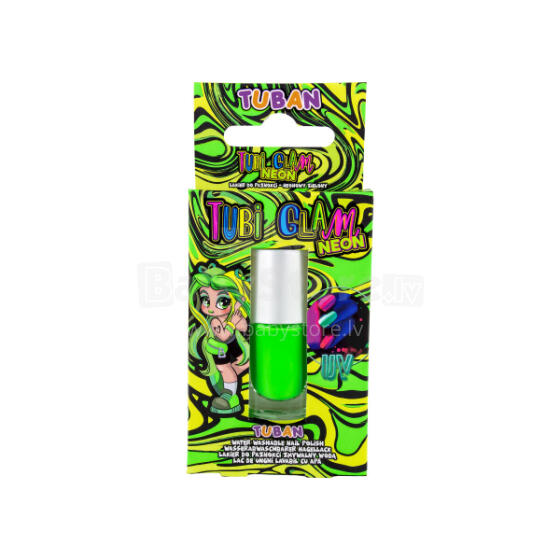Tubi Glam - Nail polish - Neon Green