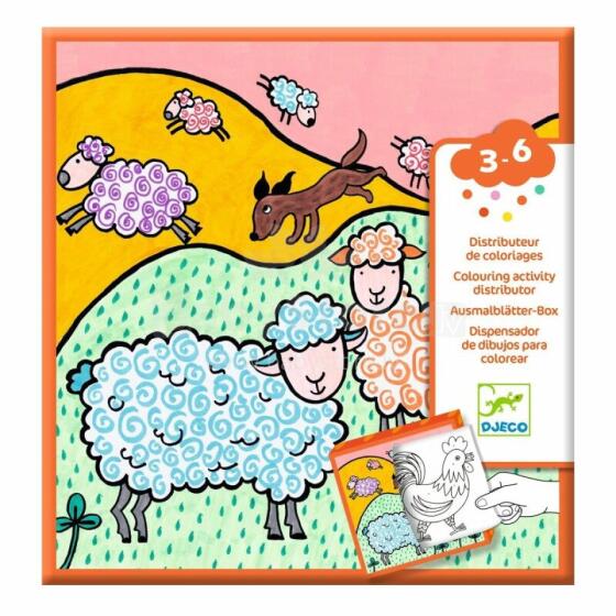 Krāsojamās lapas - Bilžu dozators - Ferma