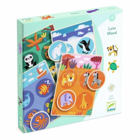 Educational wooden game - Loto Wood