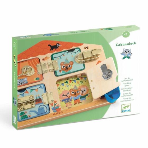 Educational wooden game - Cabanalock