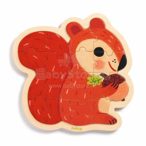 Wooden puzzle - Puzzlo Nut - 16 pcs