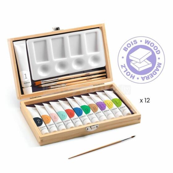 Colours - 12 Gouaches - Artist’s box
