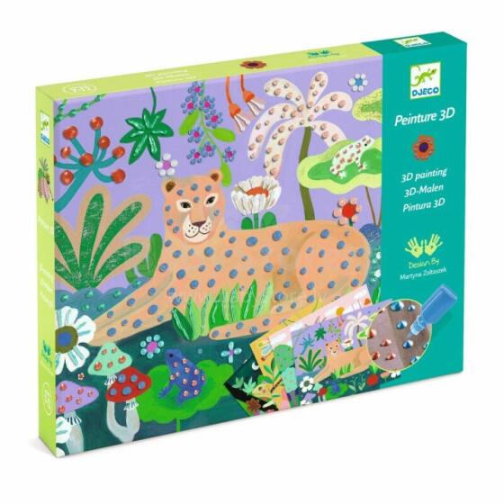 3D krāsošanas komplekts - Tropu meži