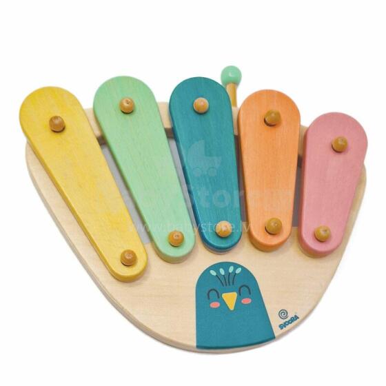Svoora - Wooden Xylophone - Peacock