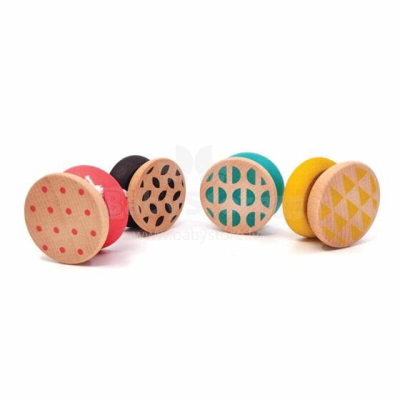 Svoora - Wooden Yo-Yo - Geom (1 pc., 4 designs)