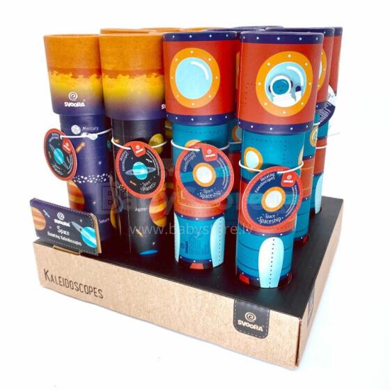 Svoora - Rotating Kaleidoscopes - Space (Full display, with 6 pcs of each design)