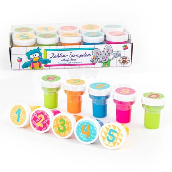 ABC Champions - Stamp set, numbers 0-9, self-inking