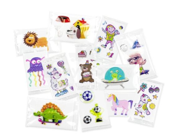 Colourful sticker box, assorted