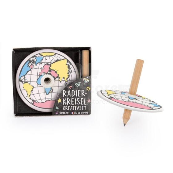 For School - Gyro rubber creative set, 2 pieces