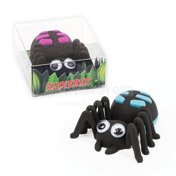 Eraser - Spider with googly eyes (1 pc., 4 designs)