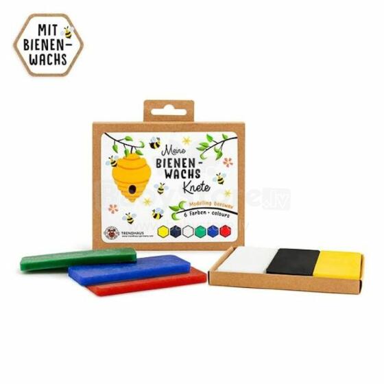 MEINE BIENENFREUNDE Beeswax Modelling Clay, set of 6