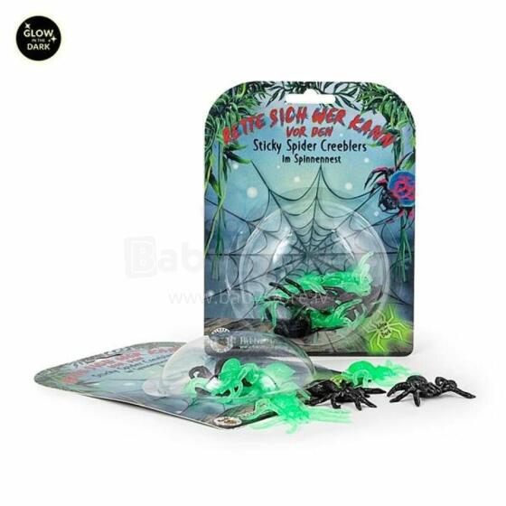 Sticky Spider Creeblers in a Spider Nest (7 pcs.)