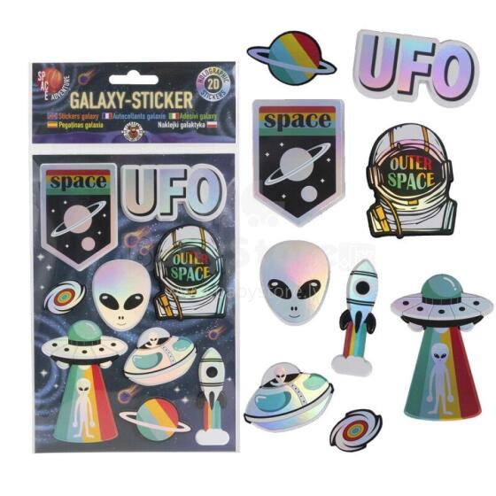 Space Adventure - Galaxy Sticker Holography Set (9 pcs.)
